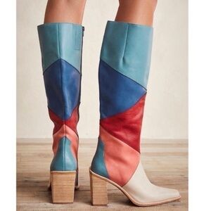 Jeffrey Campbell Calimity Patchwork boots